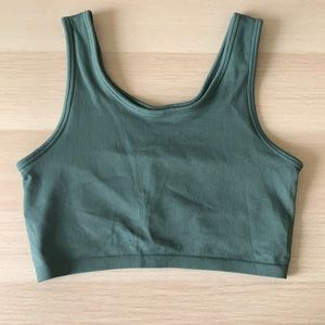 Aerie ribbed seamless tank bralette